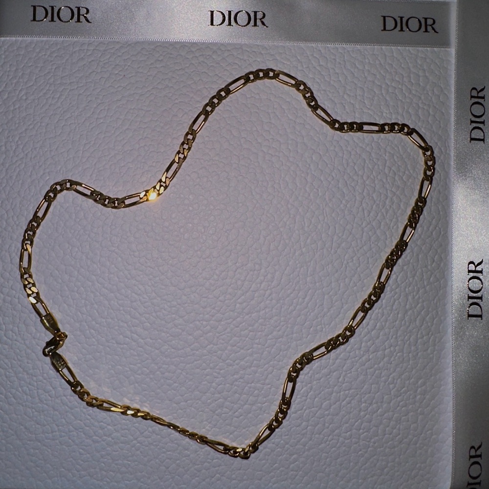 Vintage Luxurious 14K Gold-Tone Necklace - Unisex